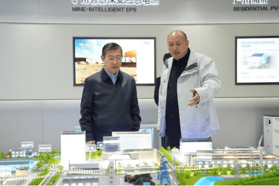 Shen Xiaogen, Secretary of the Feixi County Party Committee, and his delegation visited Hanxing Energy to provide guidance on work.
